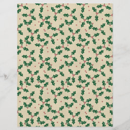Cute kerst Jingle Bells Scrapbook Paper
