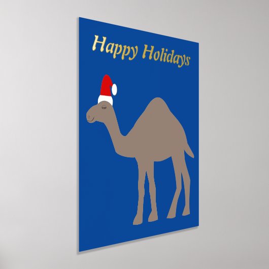Cute Kerst Kameel Custom Folie Afdrukken (Laagn)