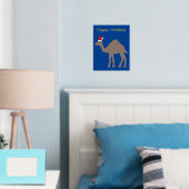 Cute Kerst Kameel Custom Folie Afdrukken (Insitu (Slaapkamer))