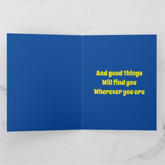 Cute Kerst Kameel Custom Kaart (Binnen)