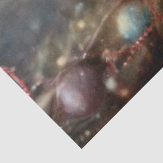 Cute Kerst Muis Treinrit Decoupage Tissuepapier (Detail)