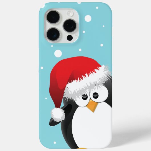 Cute kerst Penguin Case-Mate iPhone Case (Achterkant)
