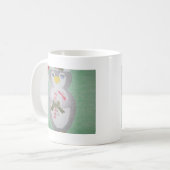 Cute kerst Penguin Koffiemok (Voorkant links)