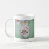 Cute kerst Penguin Koffiemok (Links)