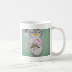 Cute kerst Penguin Koffiemok