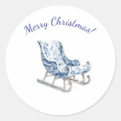Cute Kerst Sticker (Voorkant)