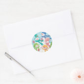 Cute Kerst stickers (Envelop)
