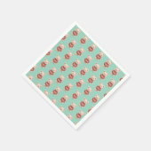 Cute kerst Teddy Bear Servet (Hoek)