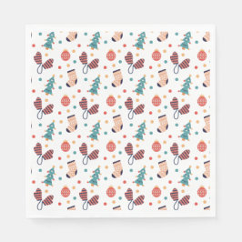 Cute kerst Thema Servet