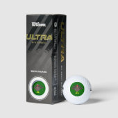 Cute kerst Turkey Golf Ball Golfballen (Verpakking)