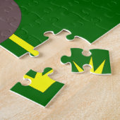 Cute kerst Turkey Puzzle Legpuzzel (Zijkant)