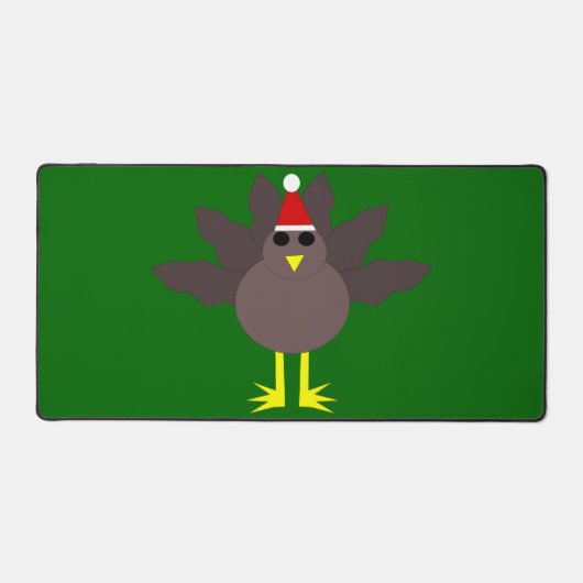 Cute kerst Turkije Bureaumat (Voorkant)