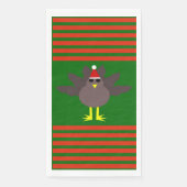 Cute kerst Turkije Servet (Voorkant)