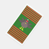 Cute kerst Turkije Servet (Hoek)