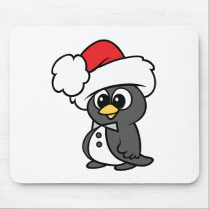 Cute kerst Tuxedo Penguin Muismat