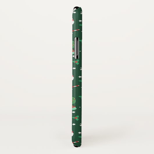 Cute Kerstalpaca Case-Mate iPhone Case (Achterkant / rechts)