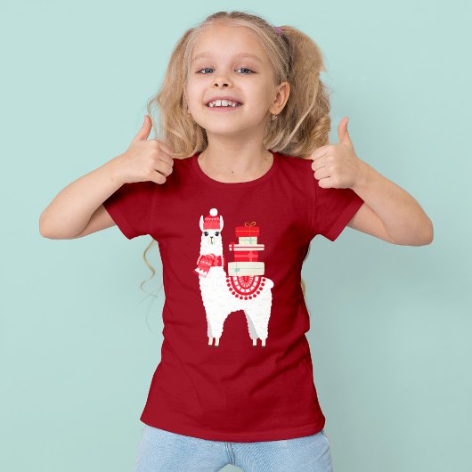 Cute Kerstalpaca T-shirt