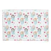 Cute Kerstangels Kussensloop (Voorkant)