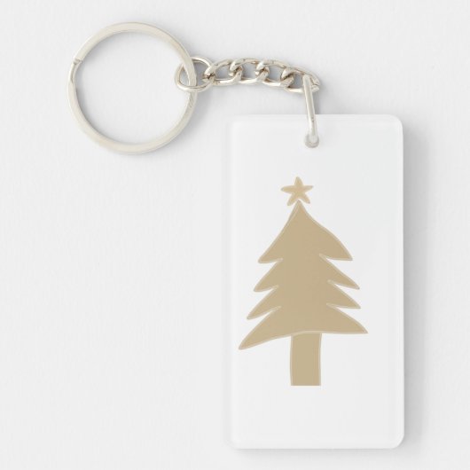 CUTE kerstboom SLEUTELHANGER (Voorkant)