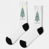 Cute Kerstboom Sokken (Links)