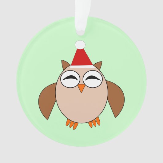 Cute kerstboomkor Acryllic Ornament (voorkant)
