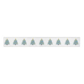 Cute kerstboomribbon grosgrain lint (Voorkant)