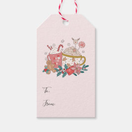 Cute kerstcadeaus cadeaulabel