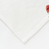 Cute Kerstdinosaurussen Fleece Deken (Hoek)