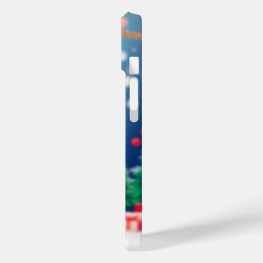 Cute kerstdog Case-Mate iPhone case (Achterkant / Links)