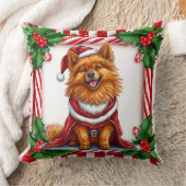 Cute kerstdog kussen (Deken)