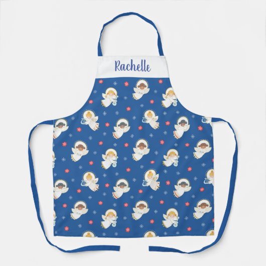 Cute Kerstfeestay Apron Schort (Voorkant)