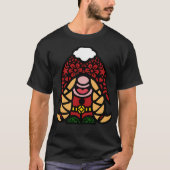 Cute Kerstfeestay Girl Gnome T-shirt (Voorkant)