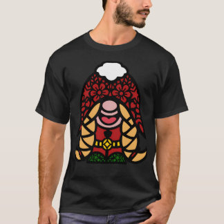 Cute Kerstfeestay Girl Gnome T-shirt