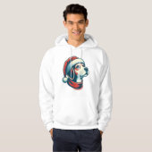 Cute Kersthond Hoodie (Voorkant volledig)