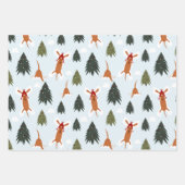 Cute Kersthond Inpakpapier Vel (Voorkant 2)