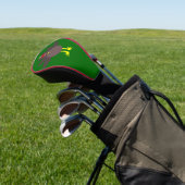 Cute Kerstkalkoen Golf Driver Hoesje Golfheadcover (Insitu)