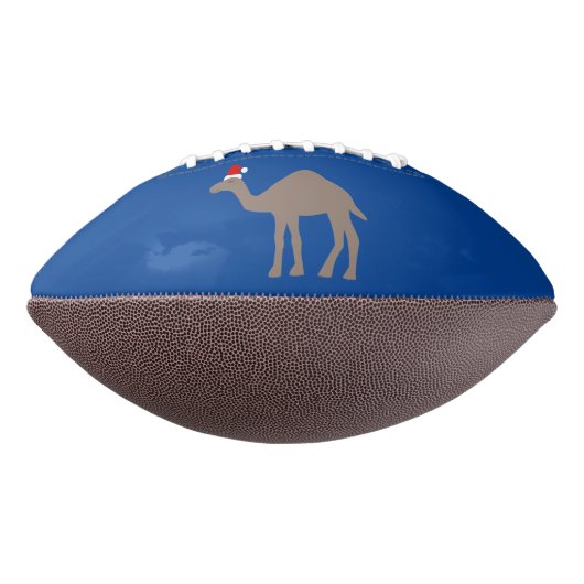 Cute kerstkamel american football (Gedraaid 270)