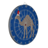 Cute kerstkamel dartbord (Voorkant Links)