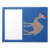 Cute kerstkamel notitieblok (Voorkant)