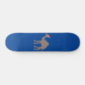Cute kerstkamel persoonlijk skateboard (Horizontaal)