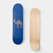 Cute kerstkamel persoonlijk skateboard (Voorkant)