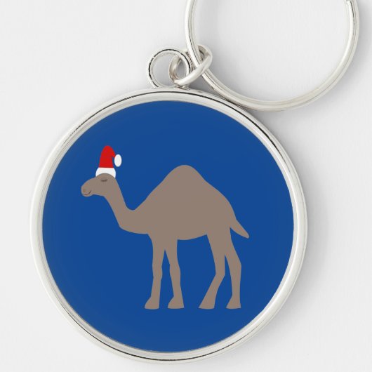 Cute kerstkamel sleutelhanger (Voorkant)