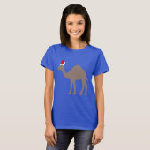 Cute kerstkamel t-shirt (Voorkant volledig)