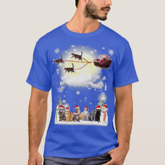 Cute kerstkat Costume Gift for Men and Women T-shirt