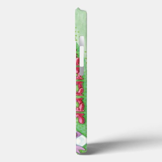 Cute Kerstkerst-driepijlertrein met Cadeaus Case-Mate iPhone Case (Achterkant / Links)