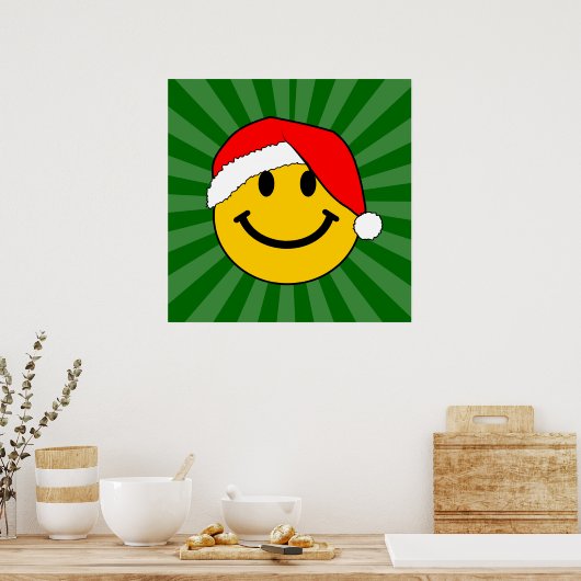 Cute Kerstkerstkerstkerstkerstkerstkerstkerstkerst Poster (Keuken)