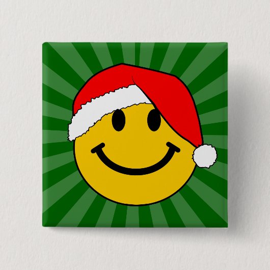 Cute Kerstkerstkerstkerstkerstkerstkerstkerstkerst Vierkante Button 5,1 Cm (Voorkant)