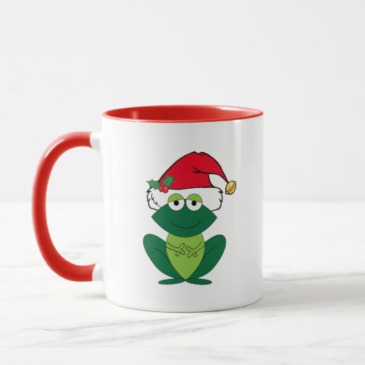 Cute Kerstkikker Mok (Links)