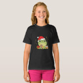 Cute Kerstkikker T-shirt (Voorkant volledig)