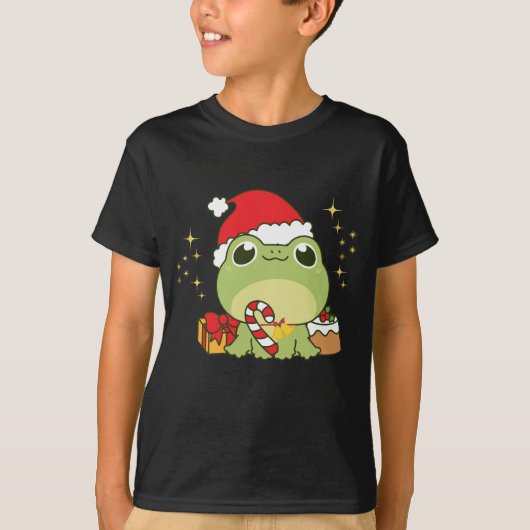 Cute Kerstkikker T-shirt (Voorkant)